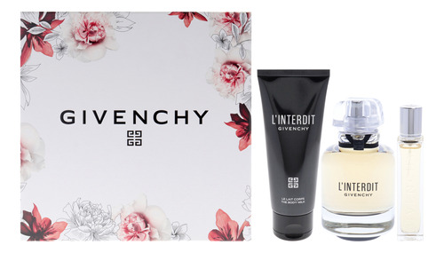 Conjunto De Presente De Perfume Givenchy L'interdit, 3 Unida