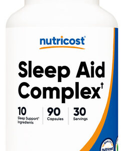 Complexo Sleep Aid Nutricost Sleep Aid 1330 Mg 90 Cápsulas