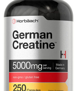 Suplemento Horbäach Monohidrato De Creatina Alemã 5000mg 250