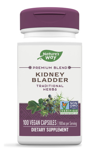 Suplemento Nature's Way Kidney Bladder 930 Mg 100 Vcaps
