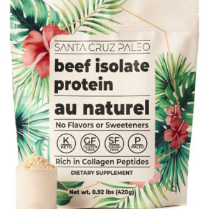 Proteína Em Pó Santa Cruz Paleo Beef Isolate 420g