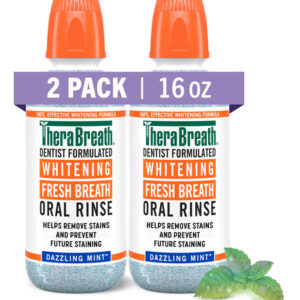 Enxaguante Bucal Therabreath Whitening Dazzling Mint 480 Ml