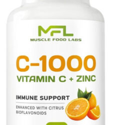 Suplemento Muscle Food Labs C-1000 Vitamina C 1000 Mg+zinco