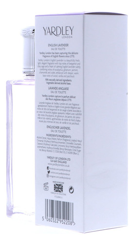 Perfume Yardley London English Lavender Edt 125ml Para Mulhe - Imagem 6