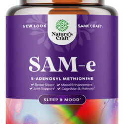Suplemento Natures Craft Pure Sam-e Brain Support 60 Comprim