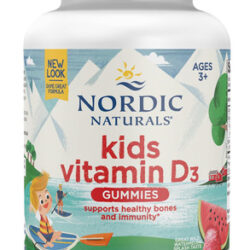 Gomas De Vitamina D3 Nordic Naturals Kids 400 Ui 60 Gomas