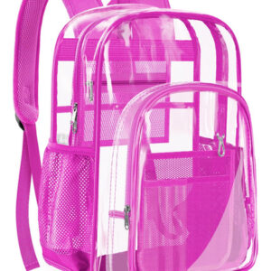 Mochila Transparente Pamano Transparente Heavy Duty Pink 20l