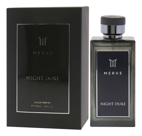 Perfume Merve Night Duke Eau De Parfum 100ml Para Homens - Imagem 4