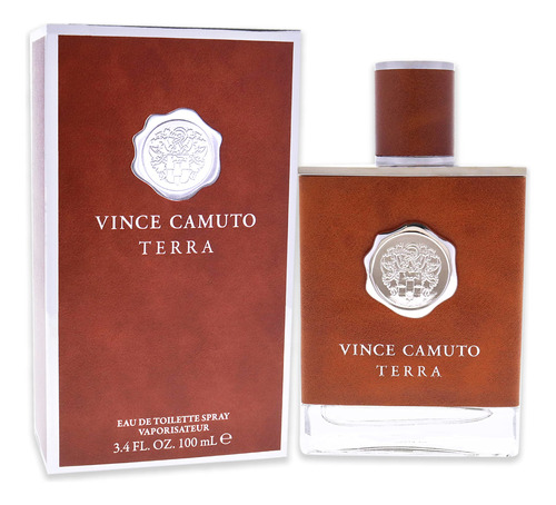 Perfume Vince Camuto Terra Eau De Toilette 100ml Para Homens - Imagem 3