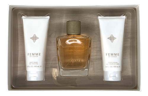 Conjunto De Perfume De Presente Usher Femme Eau De Parfum 10