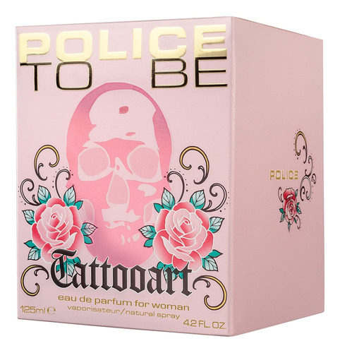 Perfume Police To Be Tattooart Eau De Parfum 125 Ml Para Mul - Imagem 8