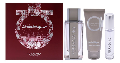 Perfume Salvatore Ferragamo De Couro Brilhante Para Homens 1