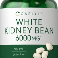 Suplemento Carlyle White Kidney Bean Carb Blocker 6000mg