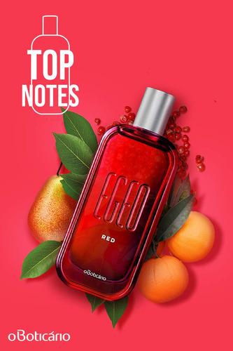 Perfume O Boticario Egeo Red Eau De Toilette 90ml For Women - Imagem 2