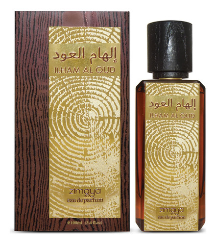 Perfume Zimaya Ilham Al Oud Oriental Água De Perfume 100ml - Imagem 2