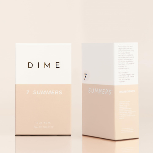 Perfume Dime Beauty 7 Summers Eau De Toilette 50ml For Women - Imagem 6