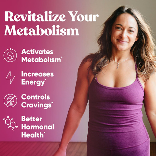 Suplemente O Metabolismo Natural Da Ue Para Ela, 60 Cápsulas - Imagem 2