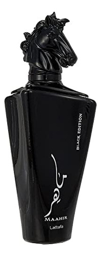 Perfume Maahir Black Edition Eau De Parfum 100ml Para Unissex - Imagem 3