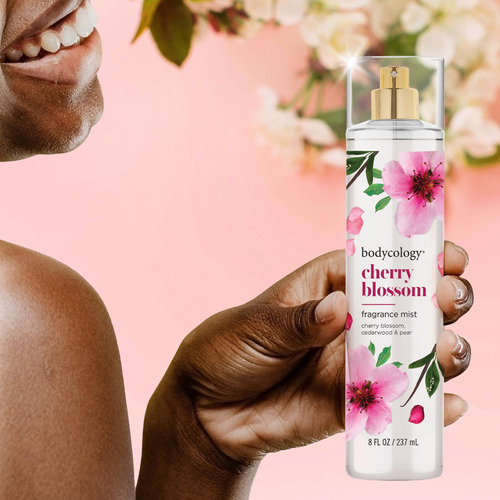 Perfume Body Mist Bodycology Flor De Cerejeira De Longa Dura - Imagem 5