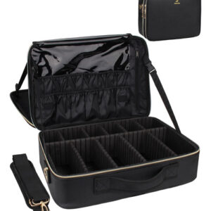 Estojo De Viagem De Maquiagem Monstina Large Com Organizador