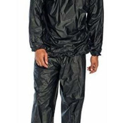 Roupa De Sauna Masculina Bally Total Fitness, L/xl, Preta