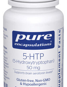 Suplemento De Encapsulamentos Puros De 5-htp 50 Mg Com 60 Cá