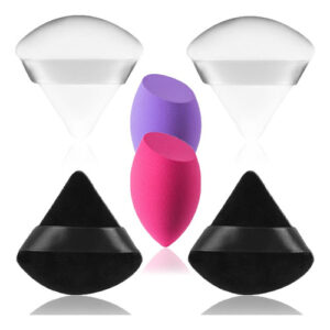 Conjunto De Esponjas De Maquiagem Blaaroom 6 Peças Triangle