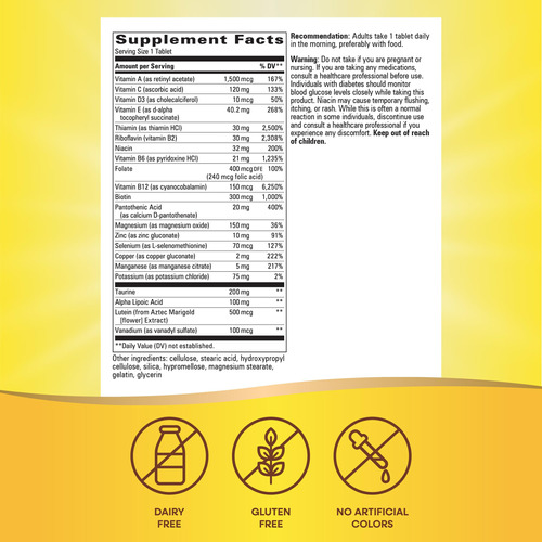 Multivitamínico Nature's Way Alpha Betic® Energy Support - Imagem 5