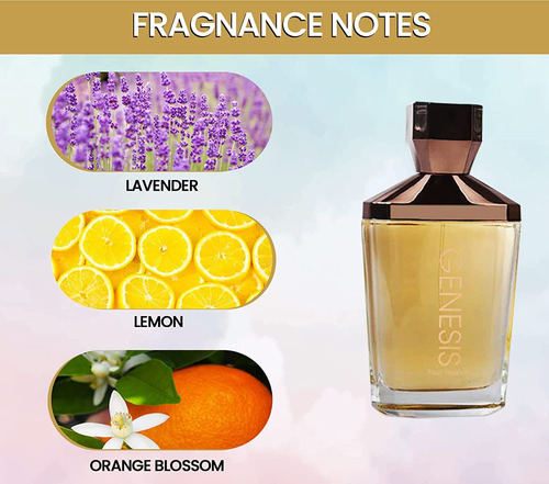 Perfume Jean Rish Genesis Pour Homme Eau De Toilette 100ml - Imagem 3