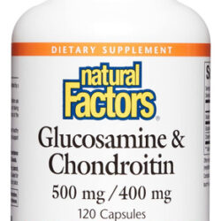 Suplemento Natural Factors Glucosamina E Condroitina 120 Cap