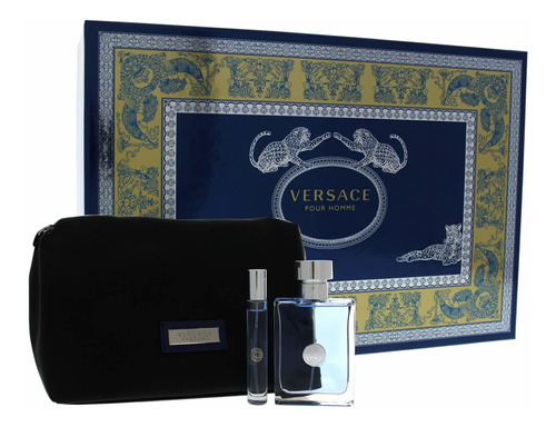 Conjunto De Presentes Versace Pour Homme, 3 Unidades