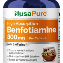Suplemento Nusapure Benfotiamina 300 Mg X 220 Cápsulas Veget