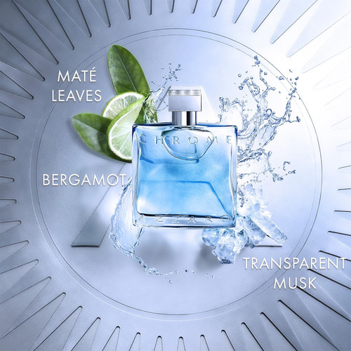 Perfume Masculino Azzaro Chrome, Cítrico Aquático, Amadeirad - Imagem 2