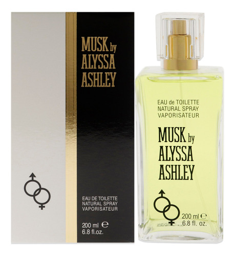 Musk By Alyssa Ashley Para Mulheres - 6,8 Onças Edt Spray