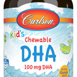 Suplemento Carlson Kid&quots Chewable Dha 100mg Cápsulas Gelatin