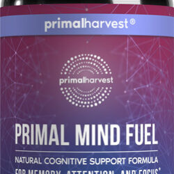 Suplemento Primal Harvest Primal Mind Fuel Brain 30 Cápsulas