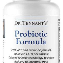 Suplemento À Fórmula Probiótica Do Dr. Tennant 30b Crus Vege