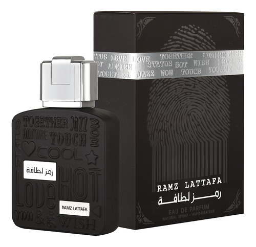 Perfume Lattafa Ramz Silver Eau De Parfum 100ml Para Homens