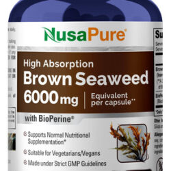 Suplemento De Extrato De Algas Marinhas Nusapure Brown 6.000
