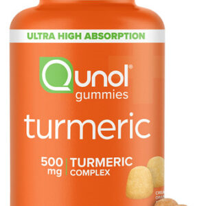 Suplemento Qunol Turmeric Gummies 500 Mg De Curcumina 90 Uni