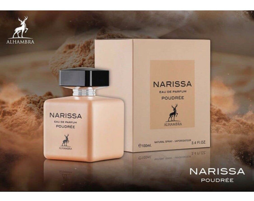 Perfume Maison Alhambra Narissa Poudree Edp 100ml Para Mulhe - Imagem 3