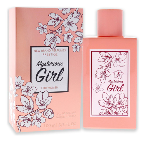 Perfume New Brand Mysterious Girl Edp 100ml Para Mulheres - Imagem 3