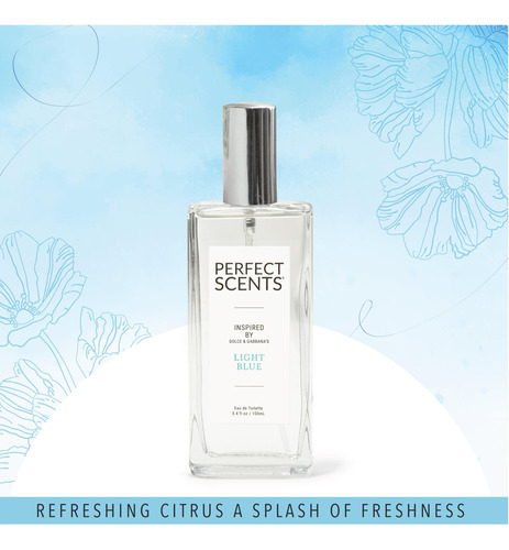 Perfume Perfect Scents Fragrâncias Inspiradas Em D&g Light B - Imagem 2