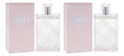 Perfume Burberry Brit Sheer Eau De Toilette 100ml For Women - Imagem 3