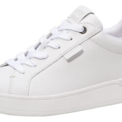 Tênis Coach Non Tech Athletic Lowline De Couro Branco Para M