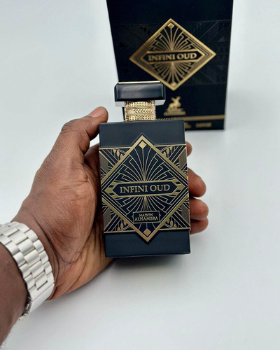Perfume Maison Alhambra Infini Oud Eau De Parfum 100ml Unise - Imagem 4