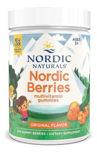 Suplemento Nordic Naturals Nordic Berries Citrus 200g