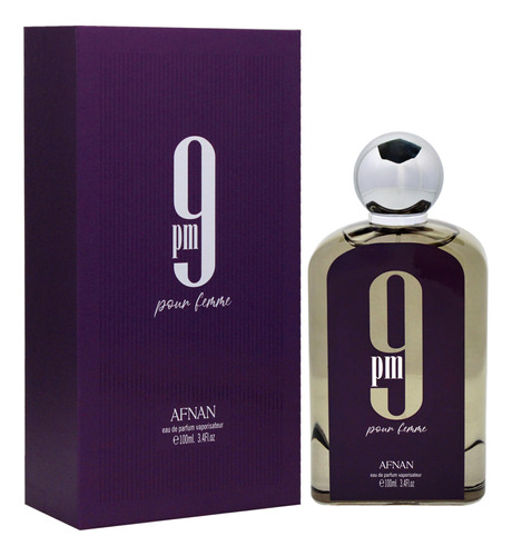 Perfume Afnan 9 Pm Eau De Parfum Para Mulheres, 100ml - Imagem 3