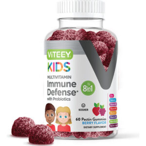Suplementos Viteey 8 Em 1 Immune Health Support Gummies 60 C