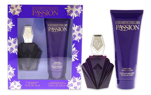 Conjunto De Presentes De Perfume Elizabeth Taylor Passion Fo